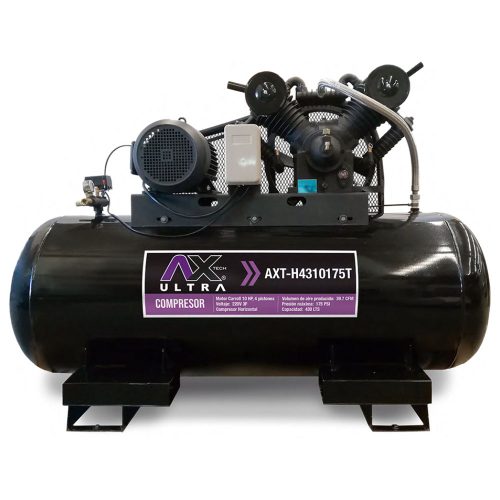 AXT-H4310175T Compresor 10HP, 220V, TRIFASICO 430 LITROS