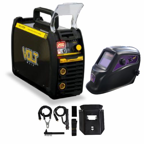 ​​VOL-P210TBV COMBO SOLDADORA INVERSOR ELECTRODO Y TIG LIFT 200A Y CARETA